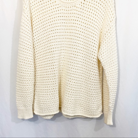 NEW Madewell Open Stitch Austen Knit Sweater Top - Picture 4 of 11